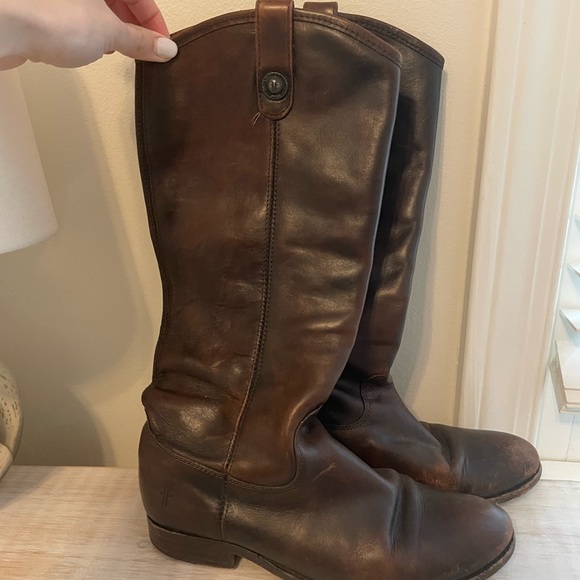 Frye Melissa Button tall boots - Picture 2 of 14